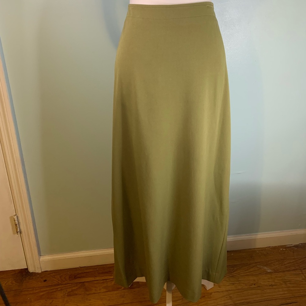 Olive Green Skirt